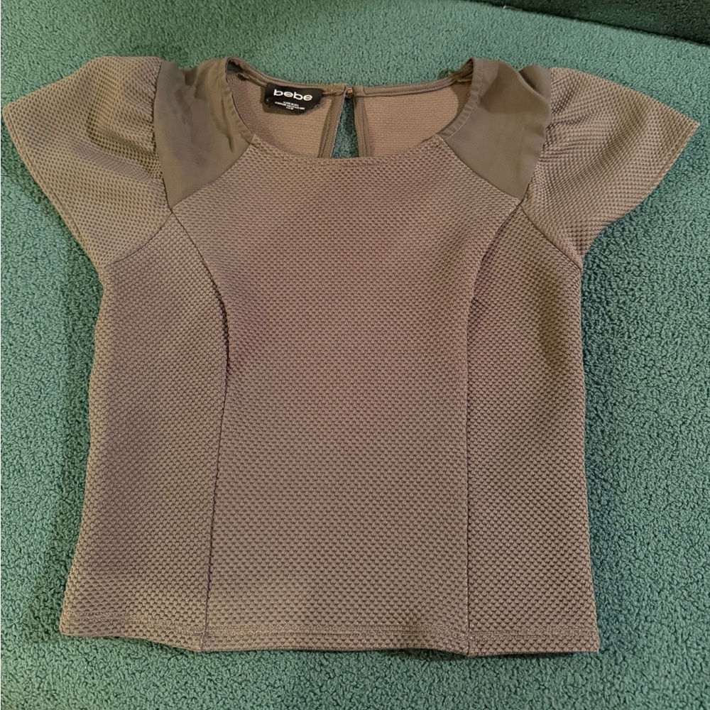 Bebe dress crop top, xs